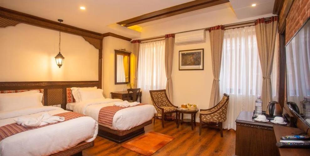 Pashupati Boutique Hotel & Spa Kathmandu Exterior foto